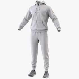 3D Sportswear Suit 06 - PBR model